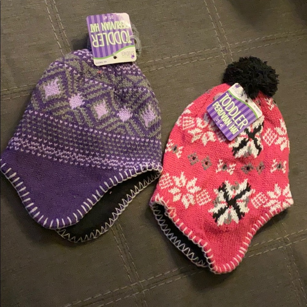 ☃️❄️ Peruvian Hat for Toddlers Set❄️☃️